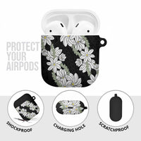 Ia Orana Tahiti Tiare AirPods Case Black Lei LT7 - Polynesian Pride