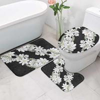 Ia Orana Tahiti Tiare Bathroom Set Black Lei - Polynesian Pride