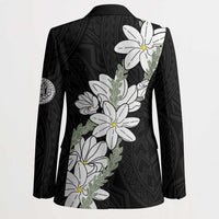 Ia Orana Tahiti Tiare Blazer Black Lei LT7 - Polynesian Pride