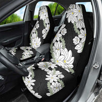 Ia Orana Tahiti Tiare Car Seat Cover Black Lei - Polynesian Pride