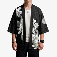 Ia Orana Tahiti Tiare Kimono Black Lei LT7 - Polynesian Pride