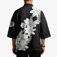 Ia Orana Tahiti Tiare Kimono Black Lei LT7 - Polynesian Pride