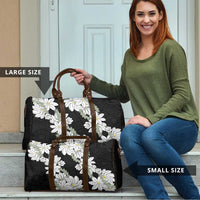 Ia Orana Tahiti Tiare Travel Bag Black Lei - Polynesian Pride