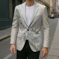 Ia Orana Tahiti Tiare Blazer Lemon Yellow Lei LT7 - Polynesian Pride