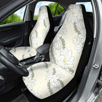 Ia Orana Tahiti Tiare Car Seat Cover Lemon Yellow Lei - Polynesian Pride