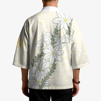 Ia Orana Tahiti Tiare Kimono Lemon Yellow Lei - Polynesian Pride