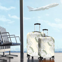 Ia Orana Tahiti Tiare Luggage Cover Lemon Yellow Lei LT7 - Polynesian Pride