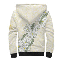 Ia Orana Tahiti Tiare Sherpa Hoodie Lemon Yellow Lei LT7 - Polynesian Pride