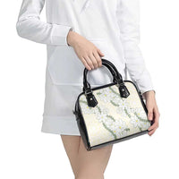 Ia Orana Tahiti Tiare Shoulder Handbag Lemon Yellow Lei - Polynesian Pride