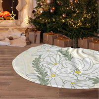 Ia Orana Tahiti Tiare Tree Skirt Lemon Yellow Lei LT7 - Polynesian Pride