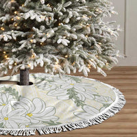 Ia Orana Tahiti Tiare Tree Skirt Lemon Yellow Lei LT7 - Polynesian Pride