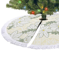 Ia Orana Tahiti Tiare Tree Skirt Lemon Yellow Lei LT7 - Polynesian Pride