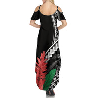 AAPI Heritage Month Summer Maxi Dress Samoa Teuila LT7 - Polynesian Pride