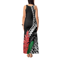 AAPI Heritage Month Tank Maxi Dress Samoa Teuila LT7 - Polynesian Pride
