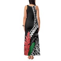 AAPI Heritage Month Tank Maxi Dress Samoa Teuila LT7 - Polynesian Pride