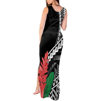 AAPI Heritage Month Tank Maxi Dress Samoa Teuila LT7 - Polynesian Pride
