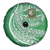 Tonga Liahona High School Personalized Spare Tire Cover Ngatu Tokelaufeletoa Motifs