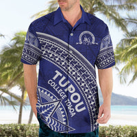 Tupou College Toloa Hawaiian Shirt Ngatu Tapa Mix Style LT7 - Polynesian Pride