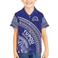 Tupou College Toloa Hawaiian Shirt Ngatu Tapa Mix Style LT7 - Polynesian Pride