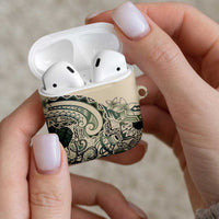 Aloha Hawaii Tapa AirPods Case Summer Green Hawaiian Ipu LT7 - Polynesian Pride