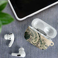 Aloha Hawaii Tapa AirPods Case Summer Green Hawaiian Ipu LT7 - Polynesian Pride