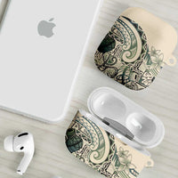 Aloha Hawaii Tapa AirPods Case Summer Green Hawaiian Ipu LT7 - Polynesian Pride