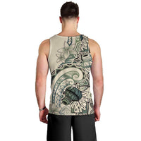 Aloha Hawaii Tapa Men Tank Top Summer Green Hawaiian Ipu LT7 - Polynesian Pride