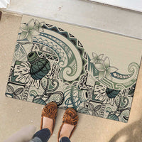 Aloha Hawaii Tapa Rubber Doormat Summer Green Hawaiian Ipu LT7 - Polynesian Pride