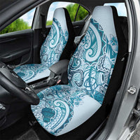 Aloha Hawaii Tapa Car Seat Cover Cool Turquoise Hawaiian Ipu - Polynesian Pride