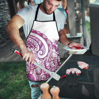 Aloha Hawaii Tapa Apron Vibrant Fuchsia Hawaiian Ipu - Polynesian Pride