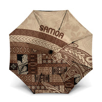 Samoa Mamanu Siapo Mocha Umbrella Tatau Malie