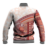 Samoa Mamanu Siapo Crimson Baseball Jacket Tatau Malie