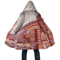 Samoa Mamanu Siapo Crimson Cloak Tatau Malie