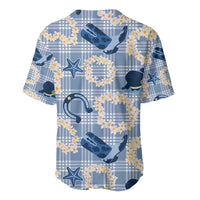 Aloha Hawaii Paniolo Jeans Palaka Baseball Jersey Coastal Rodeo LT7 - Polynesian Pride