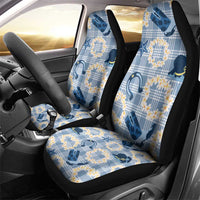 Aloha Hawaii Paniolo Jeans Palaka Car Seat Cover Coastal Rodeo - Polynesian Pride