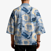 Aloha Hawaii Paniolo Jeans Palaka Kimono Coastal Rodeo - Polynesian Pride