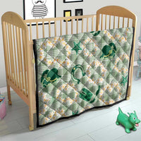 Aloha Hawaii Paniolo Mint Palaka Quilt Coastal Rodeo - Polynesian Pride