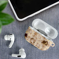 Aloha Hawaii Paniolo Khaki Palaka AirPods Case Coastal Rodeo LT7 - Polynesian Pride