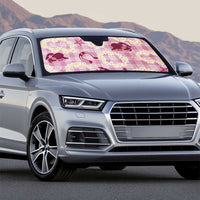 Aloha Hawaii Paniolo Lokelani Rose Palaka Auto Sun Shade Coastal Rodeo - Polynesian Pride