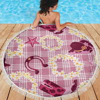 Aloha Hawaii Paniolo Lokelani Rose Palaka Beach Blanket Coastal Rodeo - Polynesian Pride