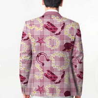 Aloha Hawaii Paniolo Lokelani Rose Palaka Blazer Coastal Rodeo LT7 - Polynesian Pride