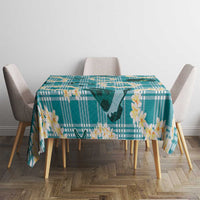 Aloha Hawaii Paniolo Teal Palaka Tablecloth Coastal Rodeo LT7 - Polynesian Pride