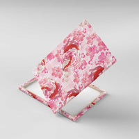 Pink Palaka Hawaii Aloha Canvas Wall Art Koi Pond Mix Sakura - Polynesian Pride