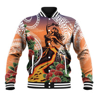 Hawaii Women's Day Tribal Baseball Jacket Pele Honua Mea LT7 Unisex Art - Polynesian Pride