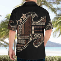 Samoa Siapo Mamanu Hawaiian Shirt Waves Motifs LT7 - Polynesian Pride