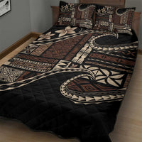 Samoa Siapo Mamanu Quilt Bed Set Waves Motifs LT7 - Polynesian Pride