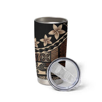 Samoa Siapo Mamanu Tumbler Cup Waves Motifs LT7 - Polynesian Pride