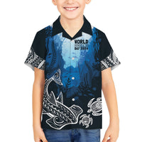 World Ocean Day Pasifika Hawaiian Shirt Awaken New Depths LT7 - Polynesian Pride