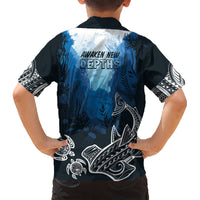 World Ocean Day Pasifika Kid Hawaiian Shirt Awaken New Depths
