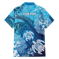 Hawaii World Ocean Day Hawaiian Shirt Kakau Turtles LT7 - Polynesian Pride